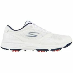 Skechers Men's Go Golf Torque - Sport Golf Shoes - Relaxed Fit - White/Navy