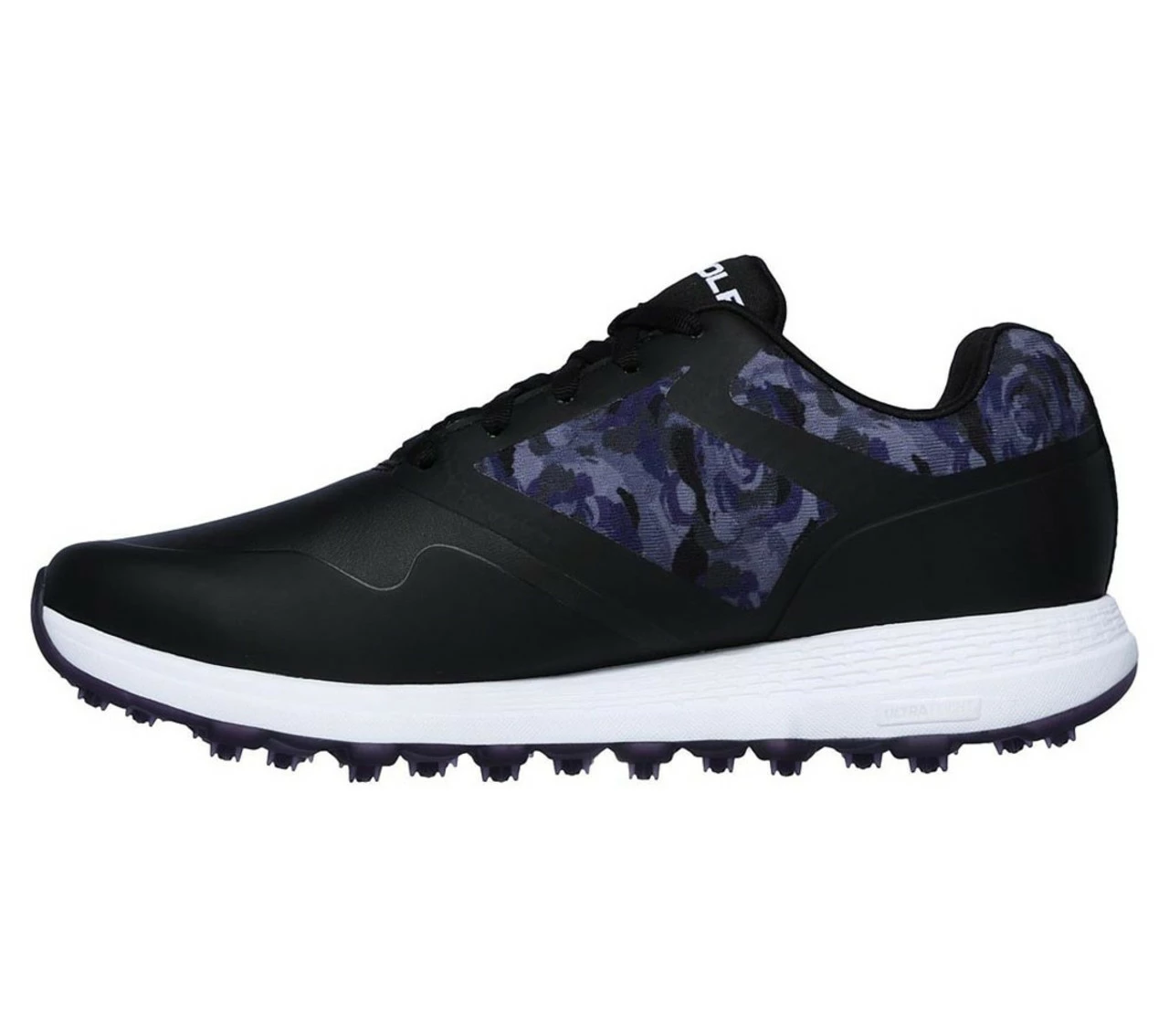 Skechers Women's Go Golf Max - Draw Golf Shoes - Black/Purple 2 Skechers Women's Go Golf Max - Draw Golf Shoes - Black/Purple - Image 2