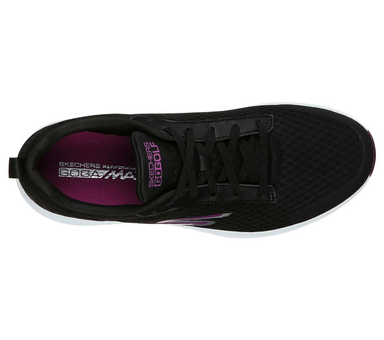 Skechers Women's Go Golf Max - Fairway 2 Golf Shoes - Black/Purple 4 Skechers Women's Go Golf Max - Fairway 2 Golf Shoes - Black/Purple - Image 4