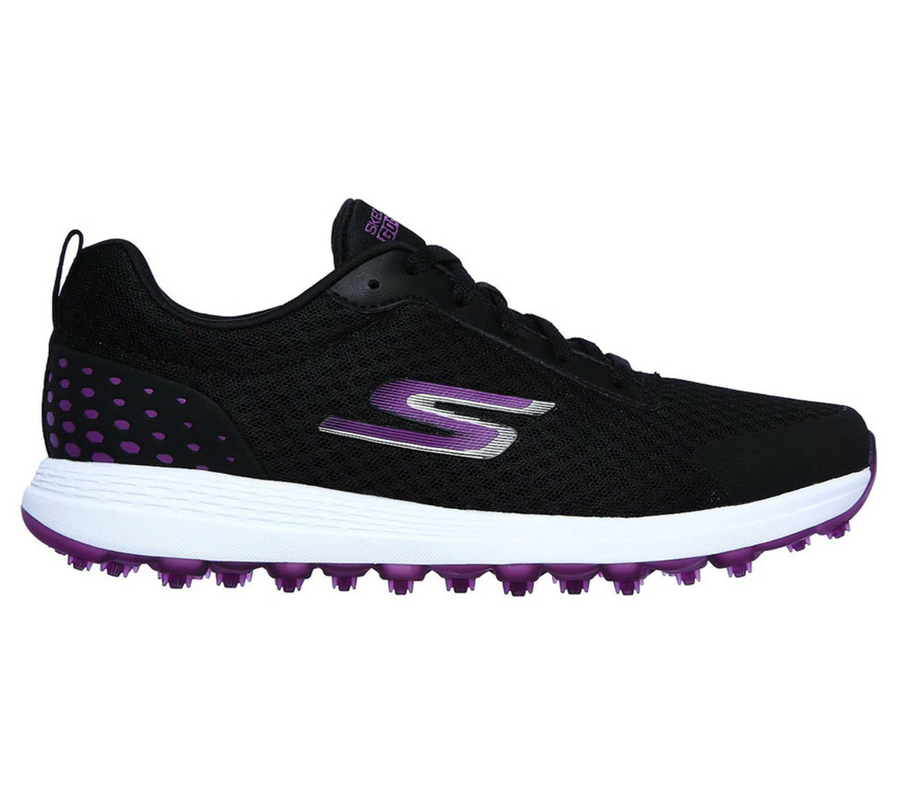 Skechers Women's Go Golf Max - Fairway 2 Golf Shoes - Black/Purple 1 Skechers Women's Go Golf Max - Fairway 2 Golf Shoes - Black/Purple