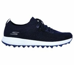 Skechers Women's Go Golf Max - Glitter Golf Shoes - Navy/White