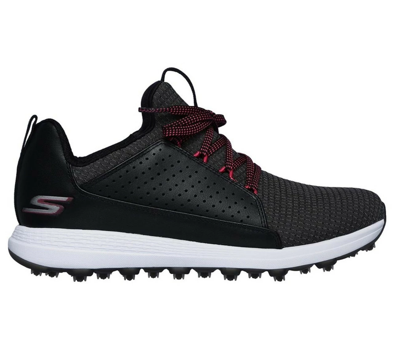 Skechers Women's Go Golf Max - Mojo Golf Shoes - Black/Hot Pink 1 Skechers Women's Go Golf Max - Mojo Golf Shoes - Black/Hot Pink