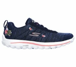 Skechers Women's Go Golf Walk Sport - Bloom Golf Shoes - Navy/White