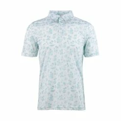 Straight Down Aloha Polo -Golf Bag Sales straight down aloha polo bay green 01 37526.1657910855