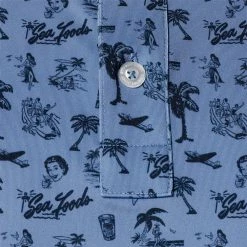 Straight Down Vintage Vacation Polo -Golf Bag Sales straight down vintage vacation polo 05 93247.1677264179