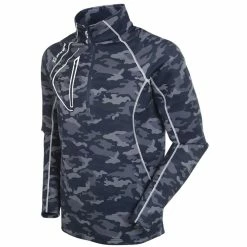 Sunice Allendale SuperliteFX Stretch Thermal Half-Zip Pullover -Golf Bag Sales sunice allendale superlitefx stretch thermal half zip layer midnight camo 01 37336.1637001462