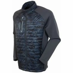 Sunice Hamilton Hybrid Climaloft Lightweight Thermal Stretch Jacket -Golf Bag Sales sunice hamilton hybrid climaloft lightweight thermal stretch jacket charcoal camo charcoal 01 18199.1634586061