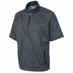 Sunice Sullivan Zephal Flextech Waterproof Ultra-Stretch Short Sleeve Pullover -Golf Bag Sales sunice sullivan zephal flextech waterproof ultra stretch short sleeve jacket charcoal camo emboss black 01 29960.1636983285