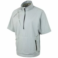 Sunice Sullivan Zephal Flextech Waterproof Ultra-Stretch Short Sleeve Pullover -Golf Bag Sales sunice sullivan zephal flextech waterproof ultra stretch short sleeve jacket magnesium army green 01 71313.1636983285