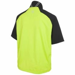 Sunice Winston Short Sleeve Packable Wind Shirt -Golf Bag Sales sunice winston short sleeve packable wind shirt green apple black 02 59277.1634586590