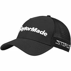 TaylorMade Tour Cage Fitted Hat -Golf Bag Sales taylormade tour cage fitted hat black 01 76414.1677783782