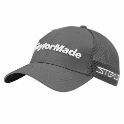 TaylorMade Tour Cage Hat -Golf Bag Sales taylormade tour cage hat charcoal 01 19894.1673906401