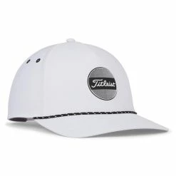 Titleist Boardwalk Rope Hat -Golf Bag Sales titleist boardwalk rope hat white black 02 38480.1676585978