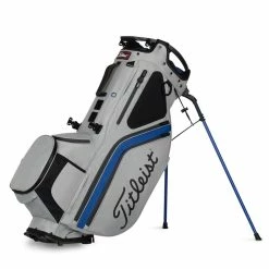 Titleist Hybrid 14 Stand Bag -Golf Bag Sales titleist hybrid 14 stand bag grey royal charcoal 01 25325.1675438681