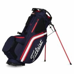 Titleist Hybrid 14 Stand Bag -Golf Bag Sales titleist hybrid 14 stand bag navy white red 01 14235.1675438682