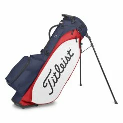 Titleist Players 5 Stand Bag -Golf Bag Sales titleist players 5 stand bag navy red white 01 92318.1677610977
