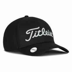 Titleist Players Performance Ball Marker Hat -Golf Bag Sales titleist players performance ball marker hat black white 02 36877.1646324558