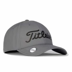 Titleist Players Performance Ball Marker Hat -Golf Bag Sales titleist players performance ball marker hat charcoal black 02 70384.1646324558