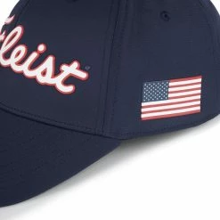 Titleist Players Performance Hat - USA -Golf Bag Sales titleist players performance hat usa navy white red 06 42177.1676593014