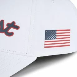 Titleist Players Performance Hat - USA -Golf Bag Sales titleist players performance hat usa white navy red 06 99515.1676593969