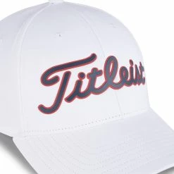 Titleist Players Performance Hat - USA -Golf Bag Sales titleist players performance hat usa white navy red 07 80517.1676579439