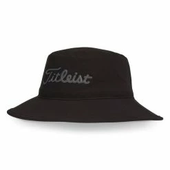Titleist Players StaDry Bucket Hat -Golf Bag Sales titleist players stadry bucket hat black charcoal 01 22342.1676591882