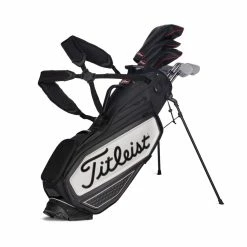 Titleist Premium Stand Bag -Golf Bag Sales titleist premium stand bag black white 01 42559.1645719039