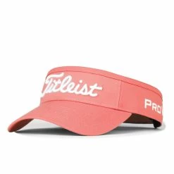 Titleist Tour Performance Visor -Golf Bag Sales titleist tour performance visor coral white 01 69436.1646340228