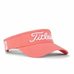 Titleist Tour Performance Visor -Golf Bag Sales titleist tour performance visor coral white 02 66572.1646340228