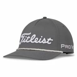 Titleist Tour Rope Hat -Golf Bag Sales titleist tour rope hat charcoal white 01 83437.1676598308