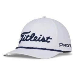 Titleist Tour Rope Hat -Golf Bag Sales titleist tour rope hat white navy 01 61700.1676598665