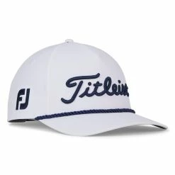 Titleist Tour Rope Hat -Golf Bag Sales titleist tour rope hat white navy 02 67442.1676595326