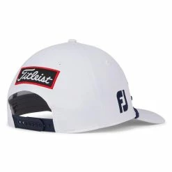 Titleist Tour Rope Hat -Golf Bag Sales titleist tour rope hat white navy 04 44927.1676589137
