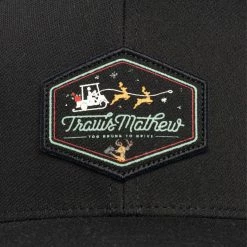 Travis Mathew Christmas Countdown Hat -Golf Bag Sales travis mathew christmas countdown hat black 04 10754.1671651564