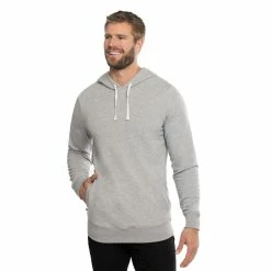 Travis Mathew Cloud Hoodie -Golf Bag Sales travis mathew cloud hoodie heather grey 01 05090.1667934174