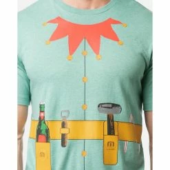 Travis Mathew Falalalala Tee -Golf Bag Sales travis mathew falalalala tee heather green 04 45685.1636745046