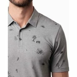 Travis Mathew Ice Breaker Polo 7 Travis Mathew Ice Breaker Polo -Golf Bag Sales travis mathew ice breaker polo heather medium grey 04 26942.1671484353