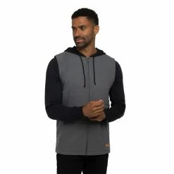Travis Mathew Scavenger Jacket -Golf Bag Sales travis mathew scavenger full zip hoodie heather dark grey 01 11257.1676587624