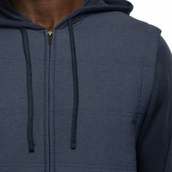Travis Mathew Scavenger Jacket -Golf Bag Sales travis mathew scavenger full zip hoodie heather navy 02 39296.1676598172