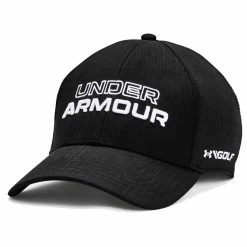 Under Armour UA Jordan Spieth Tour Stretch Fit Hat -Golf Bag Sales under armour ua jordan spieth tour stretch fit hat black 01 87486.1633018991